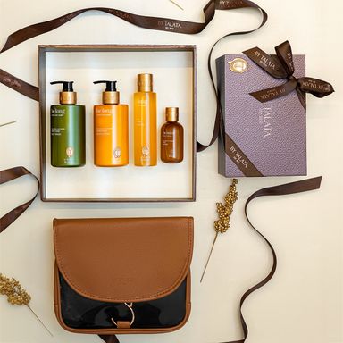 All Decked Out - NEW SIGNATURE - Body Care Gift Set + Leather Bag