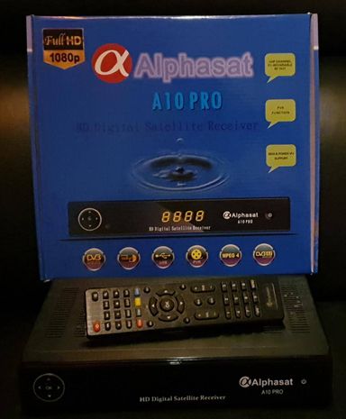 ALPHASAT A10 FREE TO AIR SATELLITE DECODER  A10 PRO