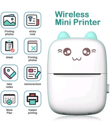 Portable mini paper printer