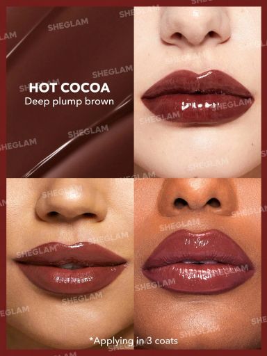 SHEGLAM Pout-Perfect Shine Lip Plumper - Hot Cocoa