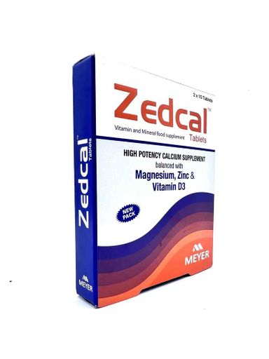 Zedcal Tablets(Calcium/Magnesium/Zinc) 30's