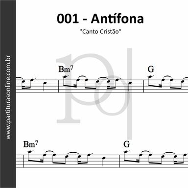 001 - Antífona • Canto Cristão