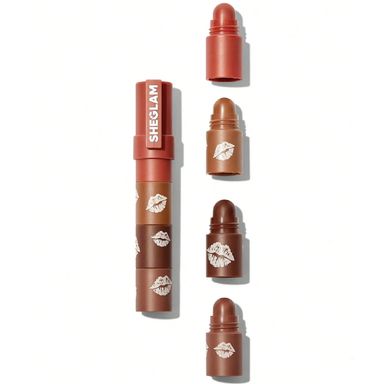 SHEGLAM Mega Lip Stacks - Brown - Brownie Stack