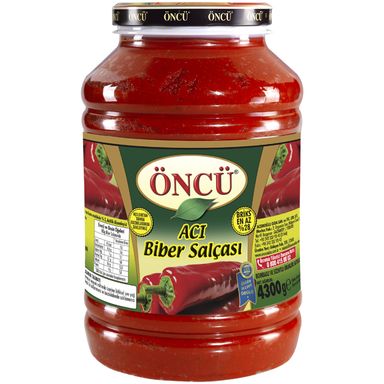 PEPPER PASTE HOT (ONCU) 4.3 KG