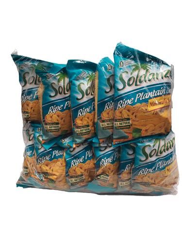 Soldanza Ripe Plantain Chips 12 units/42 g