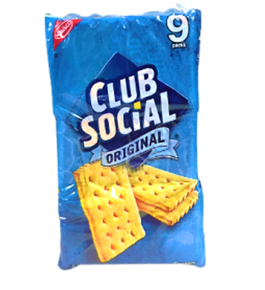 Club Social Butter Flavor Salt Crackers 3 Units / 216 g