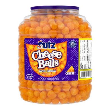 Utz Baked Cheese Flavored Snack Balls 793.8 g / 28 oz