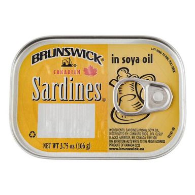 Brunswick Sardines in Soya Oil 5 pack / 106 g / 3.75 oz