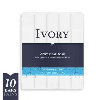 Ivory Bar Soap 10 Units / 90 g / 3.17 oz