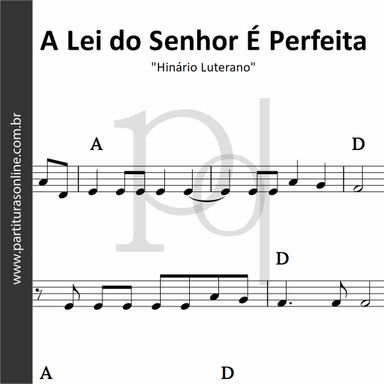 A Lei do Senhor É Perfeita | Hinário Luterano