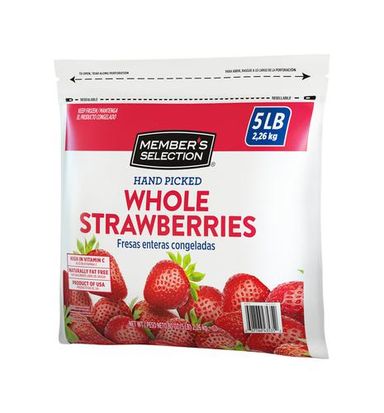 Member's Selection Hand Picked Whole Strawberries 2.26 kg / 5 lb