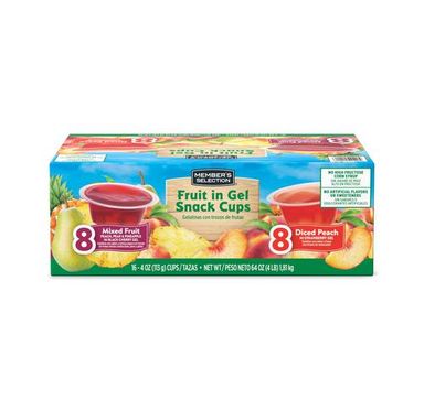 Member's Selection Mixed Fruits Jelly 16 Units / 113 g / 4 oz