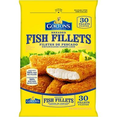 Gorton's Breaded Fish Fillets 30 Units / 55 g / 1.9 oz