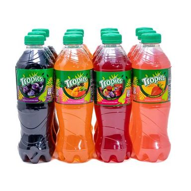 Tropics Assorted Juices 12 Units / 600 ml