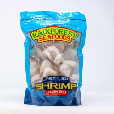 Rainforest Frozen Jumbo Shrimp 21-25 Bag 908 g / 2 lb