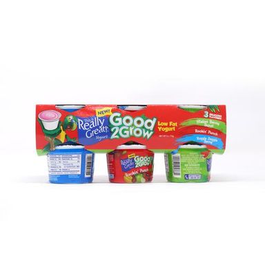 Good 2 Grow Assorted Yogurts, 6 Units / 110 g / 3.8 oz