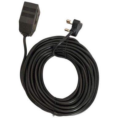 15m Extension Cord - Black