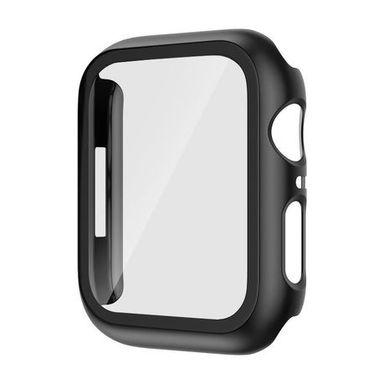 45mm Watch Cover and Screen Protector for Apple - Black