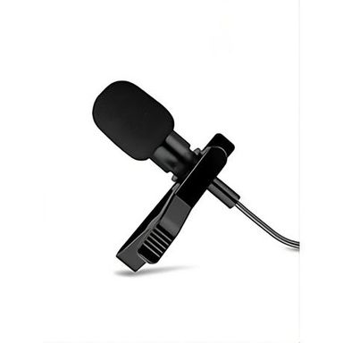 Lavalier Type-C Surface Mini Pin Microphone Recording & Audio Data Cable