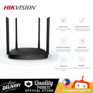 stationary 1200 MBPS dual band wireless router