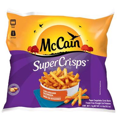 McCain Supercrisps Fries 2 kg / 4.4 lb