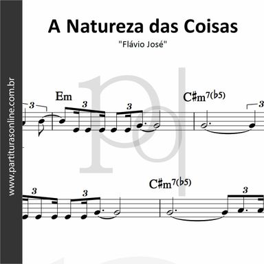 A Natureza das Coisas • Flávio José