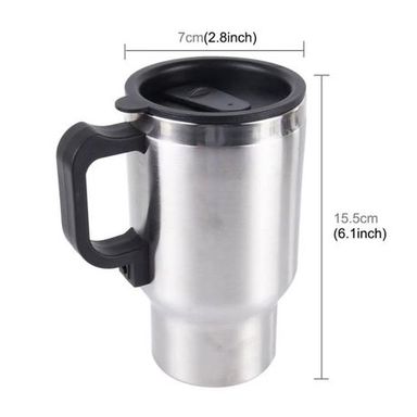 Stainless Steel Heated Travel Mug