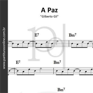 A Paz • Gilberto Gil