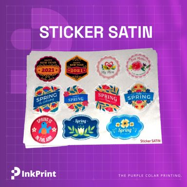 Sticker Satin