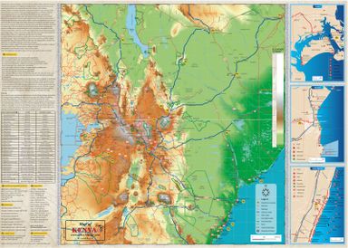 Kenya Beaches Map