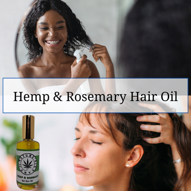 Hemp & Rosemary Hair Oil 100ml 