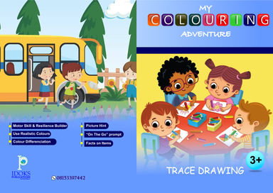 My Colouring Adventure: Trace Drawing (for ages 3+)