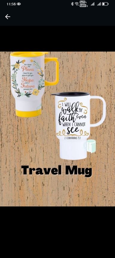 Travelling mugs