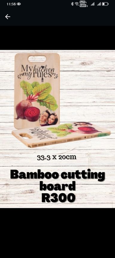 Bamboo cutting boar