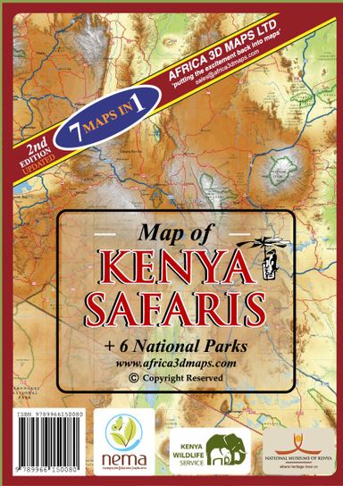 Kenya Safari Map