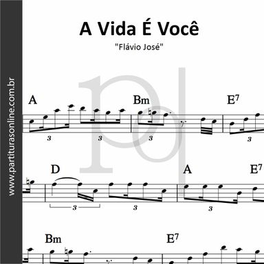 A Vida É Você • Flávio José