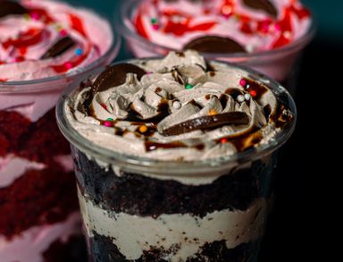 Chocolate Cake Parfait