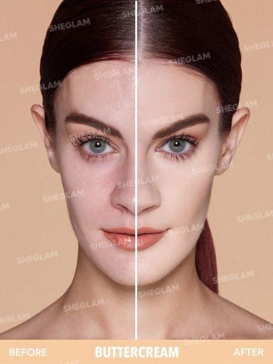 SHEGLAM Skin-Focus High Coverage Powder Foundation - Buttercream