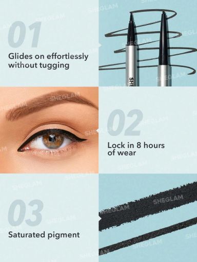 SHEGLAM On-Line Dual Eyeliner - Black