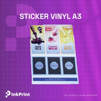 Sticker Vinyl A3