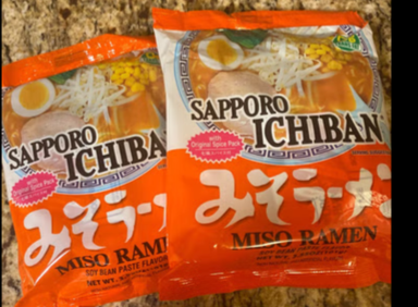 Sapporo Ichiban Instant Noodle, Miso Flavor