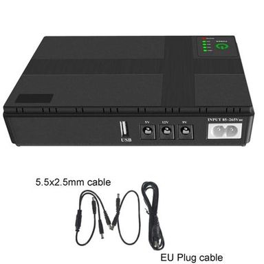 Multifunctional 10400 mAh UPS Power Supply System - Emergency Backup