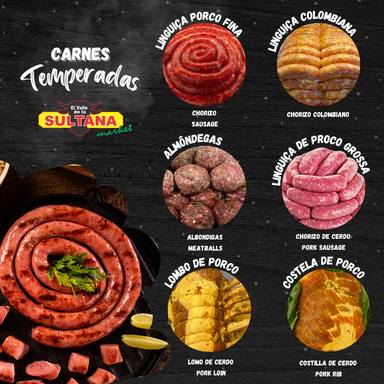 Carnes temperadas 