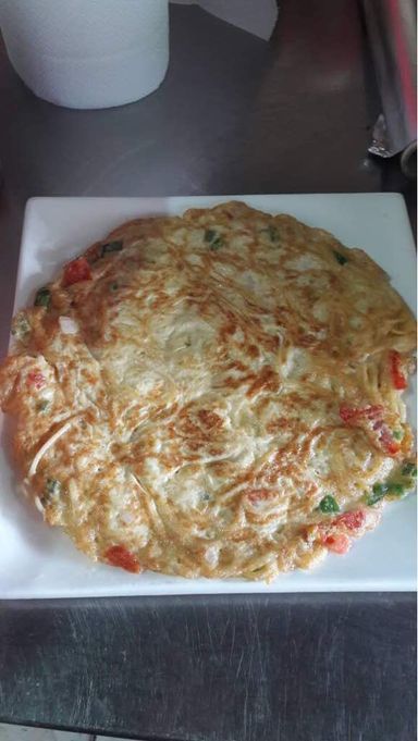 Omelette au fromage