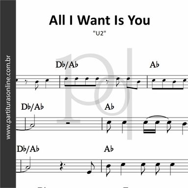 All I Want Is You • U2