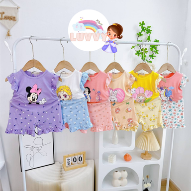 [153] Disney Ruffles & Prints Sleeveless Play Set (80~120)