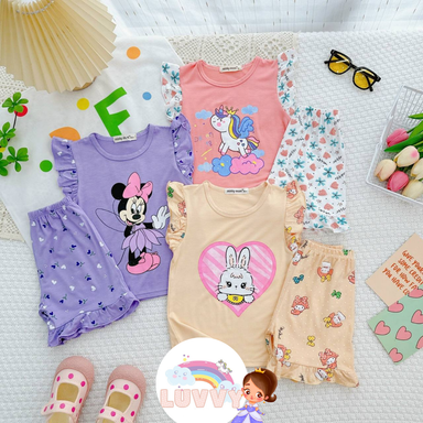 [153] Disney Ruffles & Prints Sleeveless Play Set (80~120)