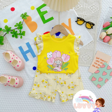 [153] Disney Ruffles & Prints Sleeveless Play Set (80~120)