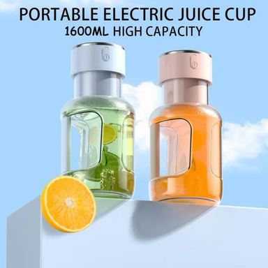 1.6L Cordless Portable & Rechargeable Battery Juice Blender Smoothie Maker