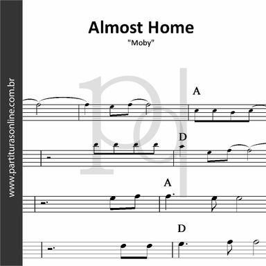 Almost Home • Moby